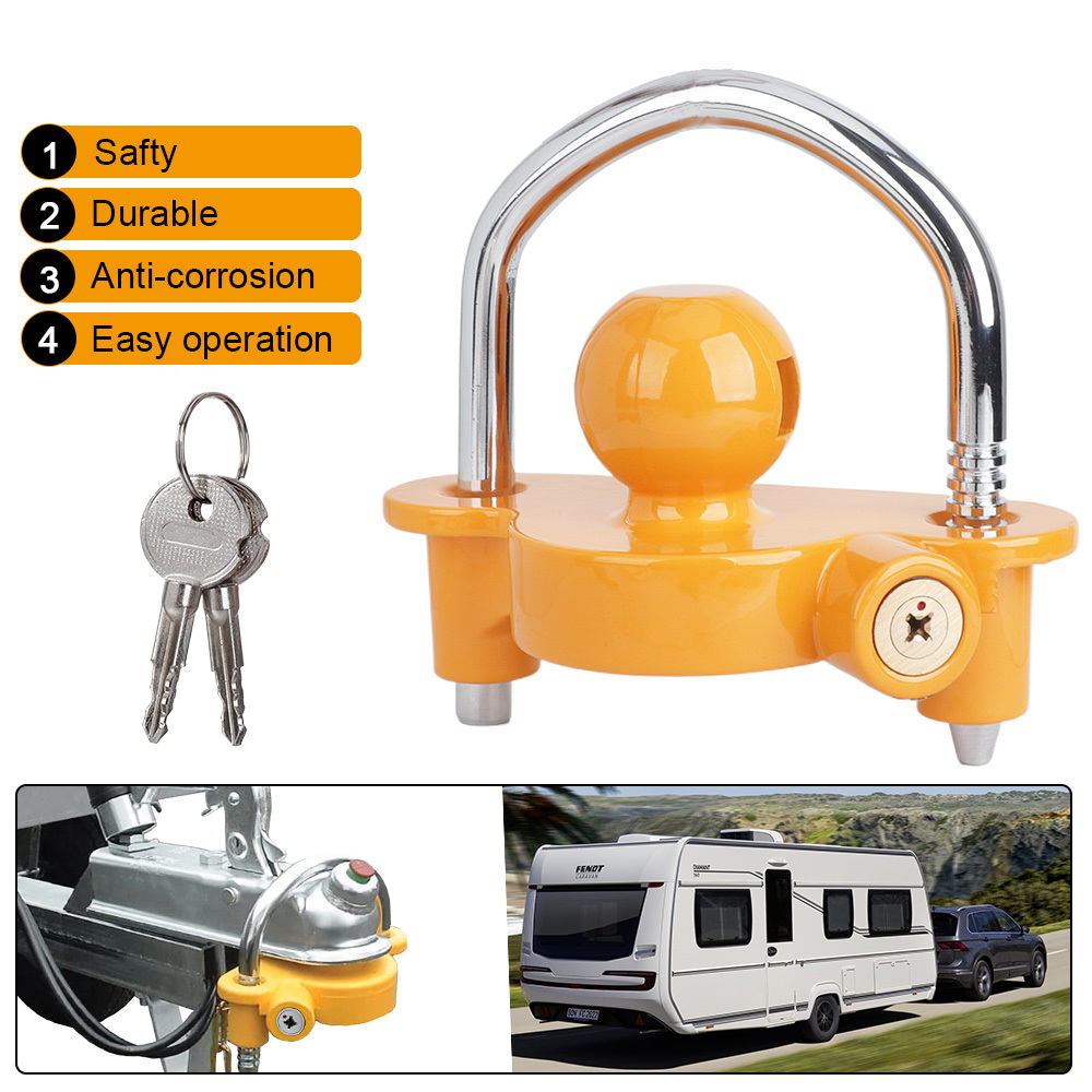 U Lock Heavy Duty - U-bolt römork topu kilit evrensel ağır
