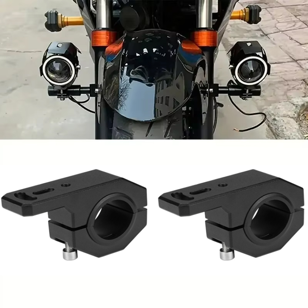 Cycling In City - 2 adet Motosiklet Montaj Braketi, Far