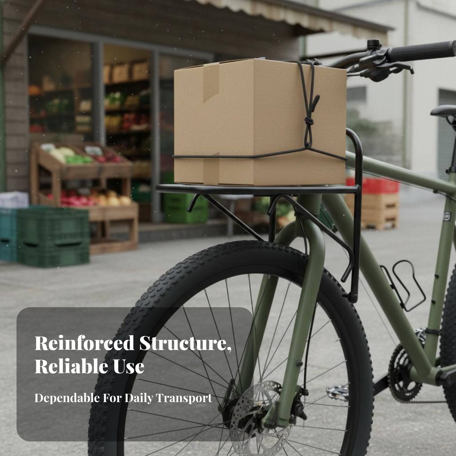 Cargo Rack Aluminum - Bisiklet Ön Rafı Alüminyum Alaşımlı Yapı