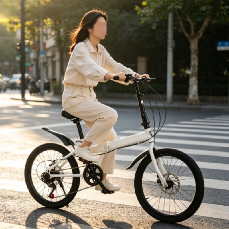 Cycling In City - Katlanır Bisiklet 20 Inç Erkek Kadın