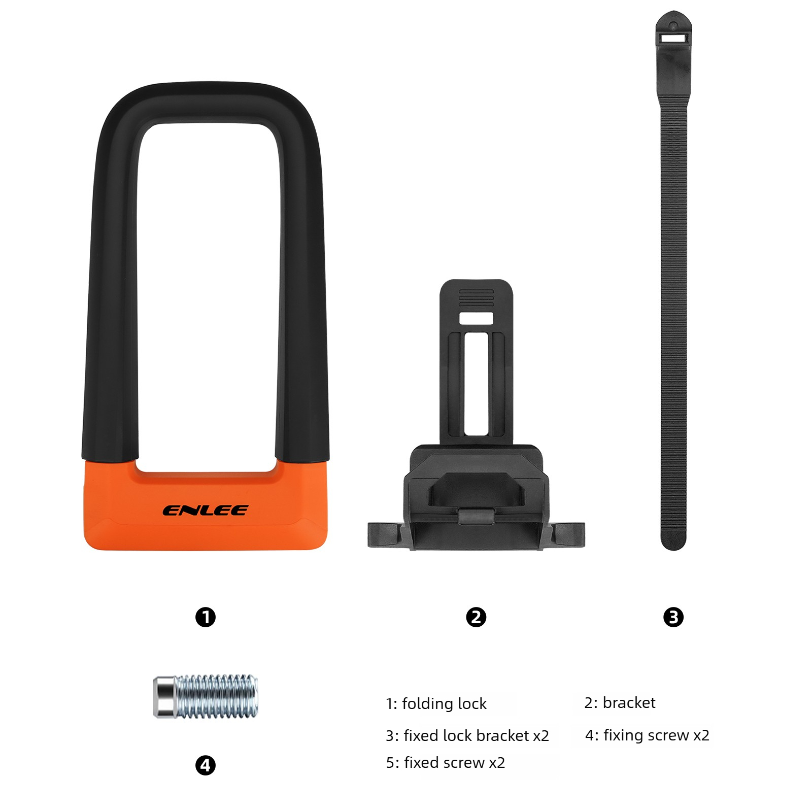 ENLEE Bisiklet İçin Hırsızlık  - U Lock Heavy Duty incelemesi ve fiyatı