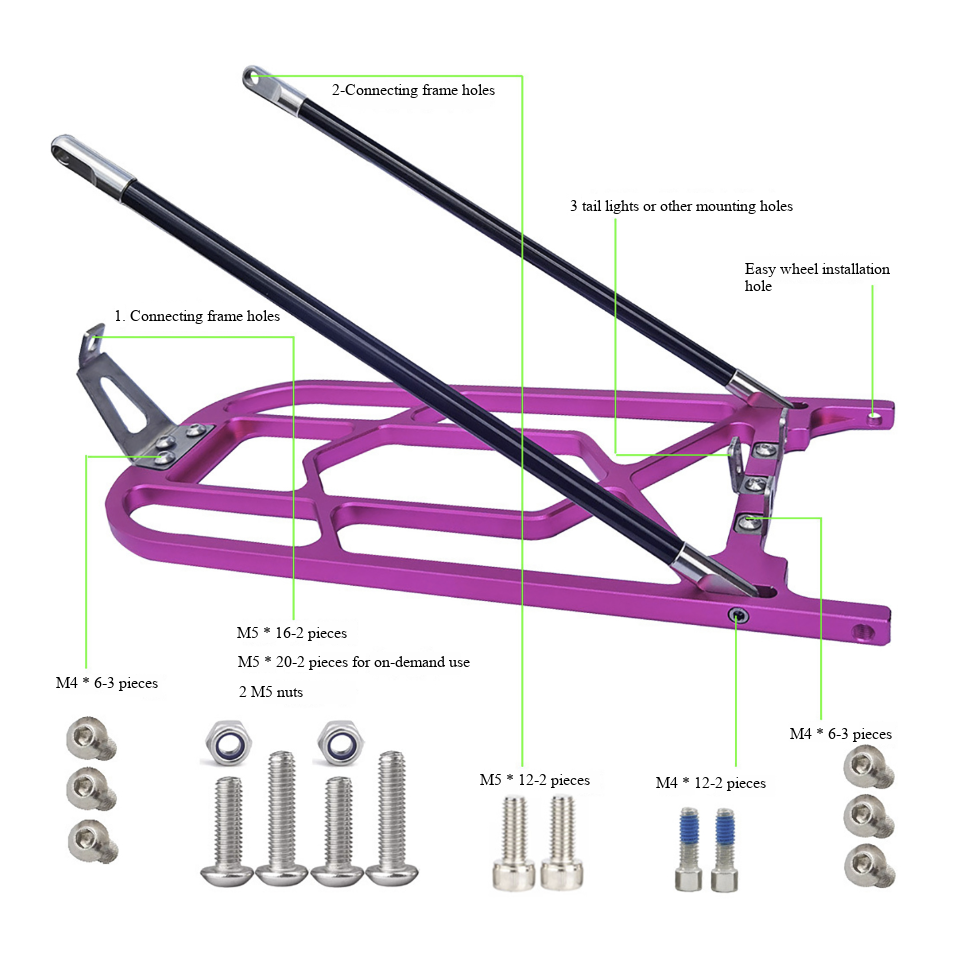Brompton Katlanır Bisiklet İçi - Cargo Rack Aluminum incelemesi ve fiyatı