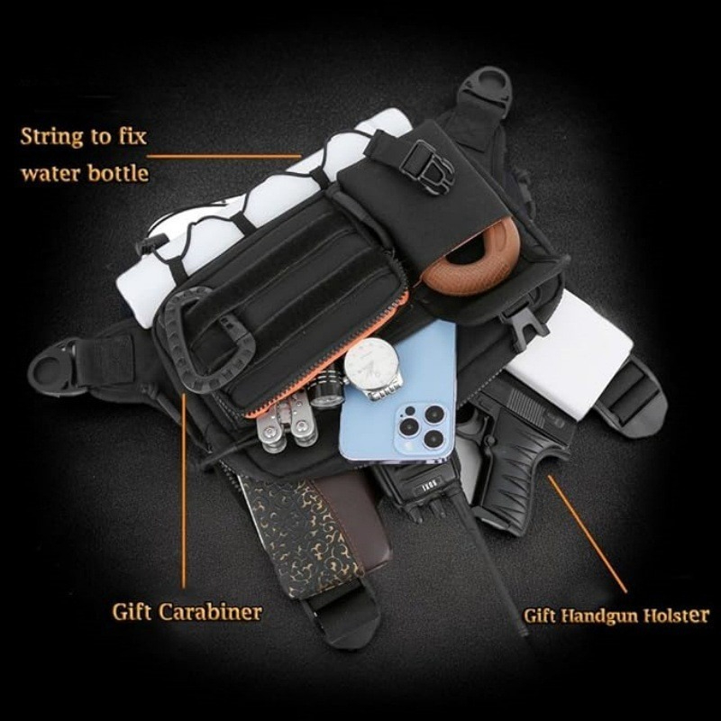 Taktik Göğüs Çantası Erkek Yel - Cycling Commuter Backpack Waterproof incelemesi ve fiyatı