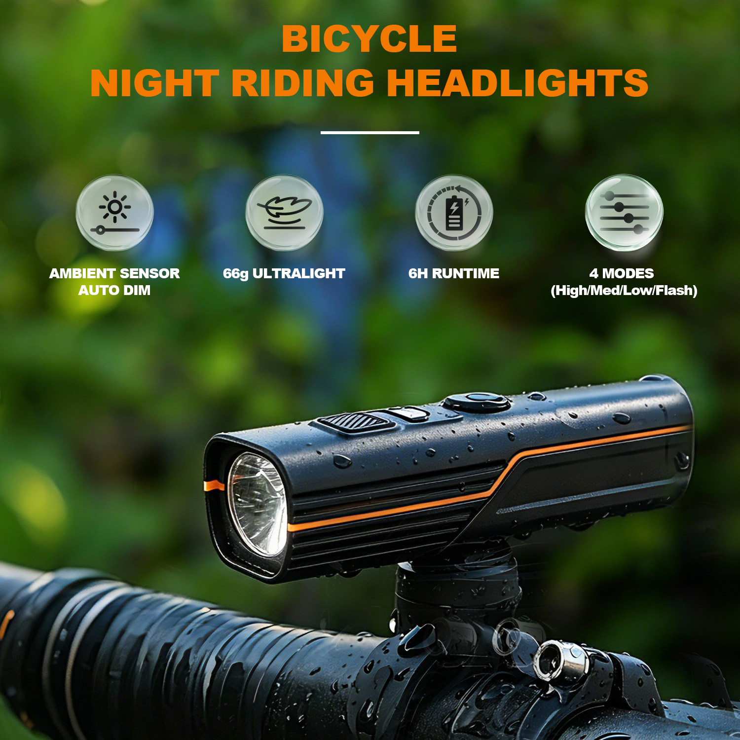 Bisiklet Feneri, Yüksek Lümenl - Bike Light Front Rear incelemesi ve fiyatı