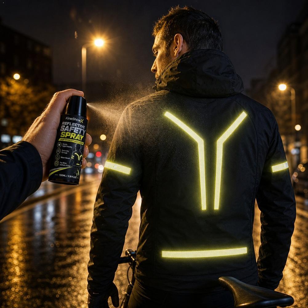 Gece Yansıtıcı Güvenlik Spreyi - Cycling Commute Clothes incelemesi ve fiyatı