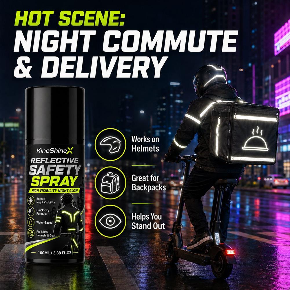 Gece Yansıtıcı Güvenlik Spreyi - Cycling Commute Clothes incelemesi ve fiyatı